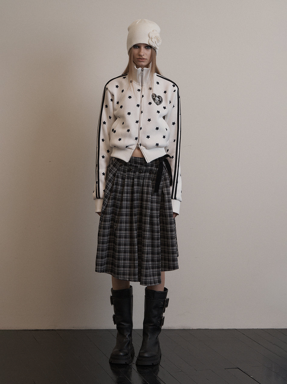 setupexe-STAR SPORTY ZIP-UP / IVORY