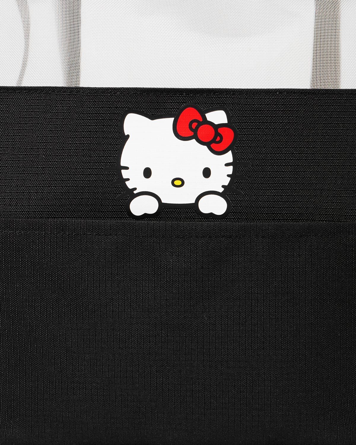 HELLO KITTY X ARUMARU CARRY BAG_BLACK