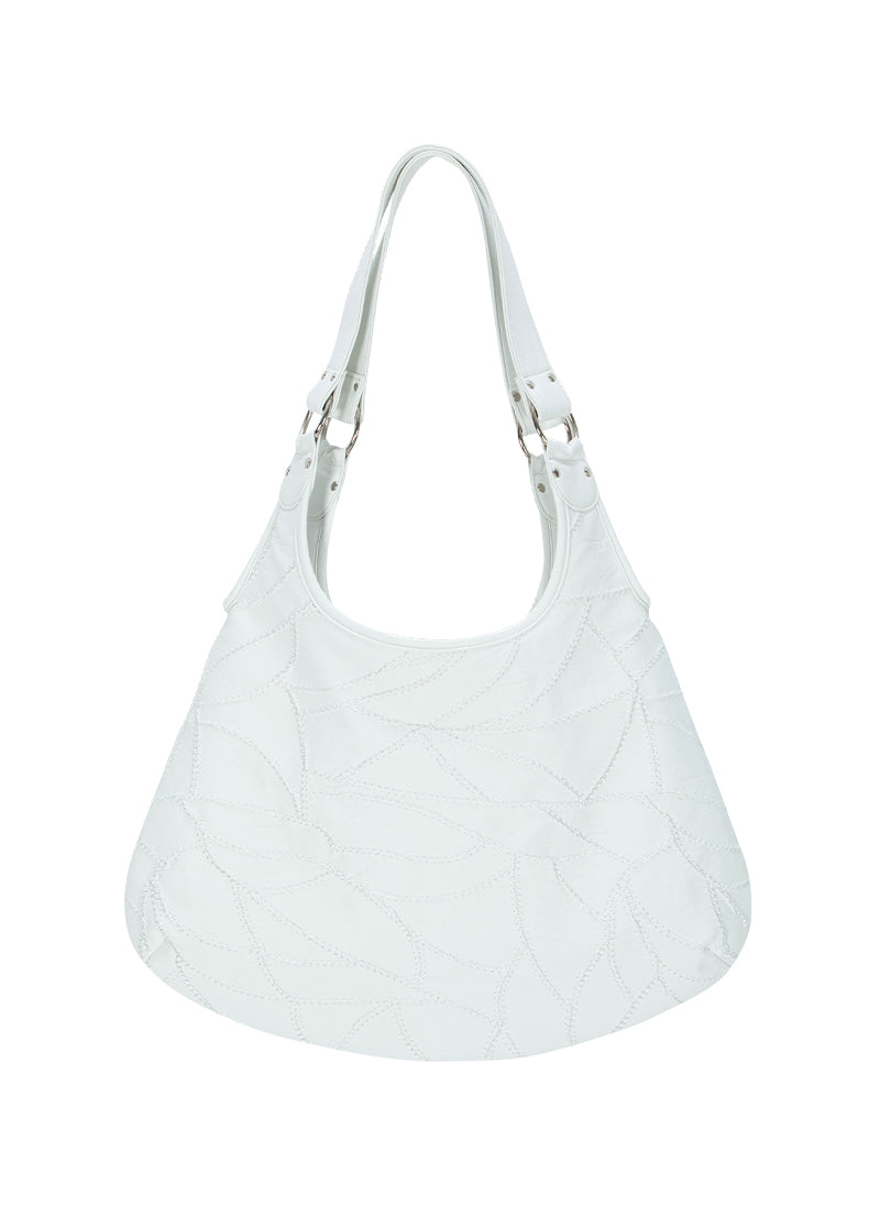 ASON - BECKY SHOULDER BAG / WHITE