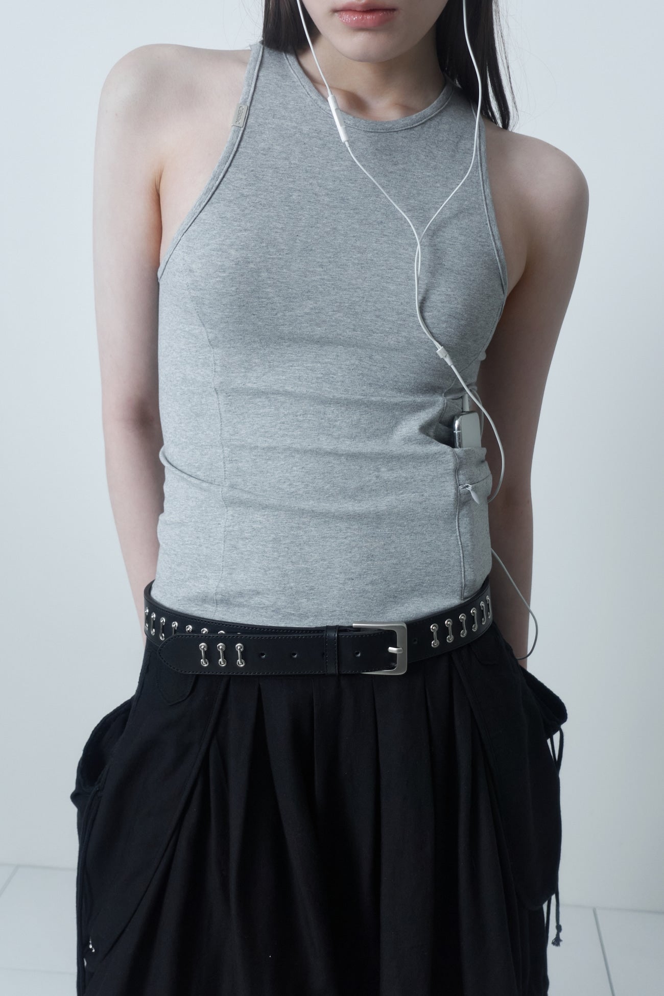 cerric - STAPLER BELT / BLACK