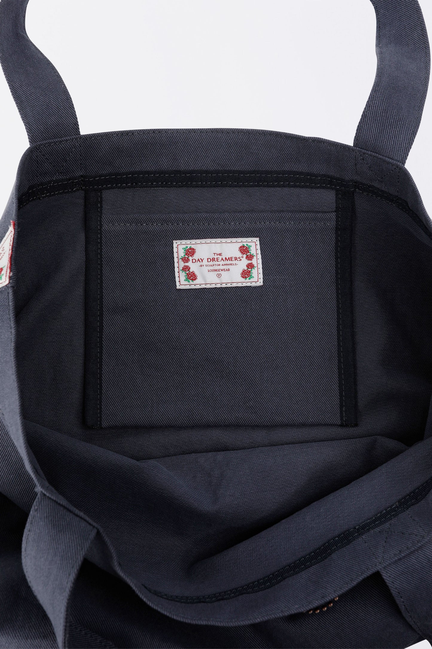 Sculptorpage - Faith Rhinestone Eco Bag Washed Navy