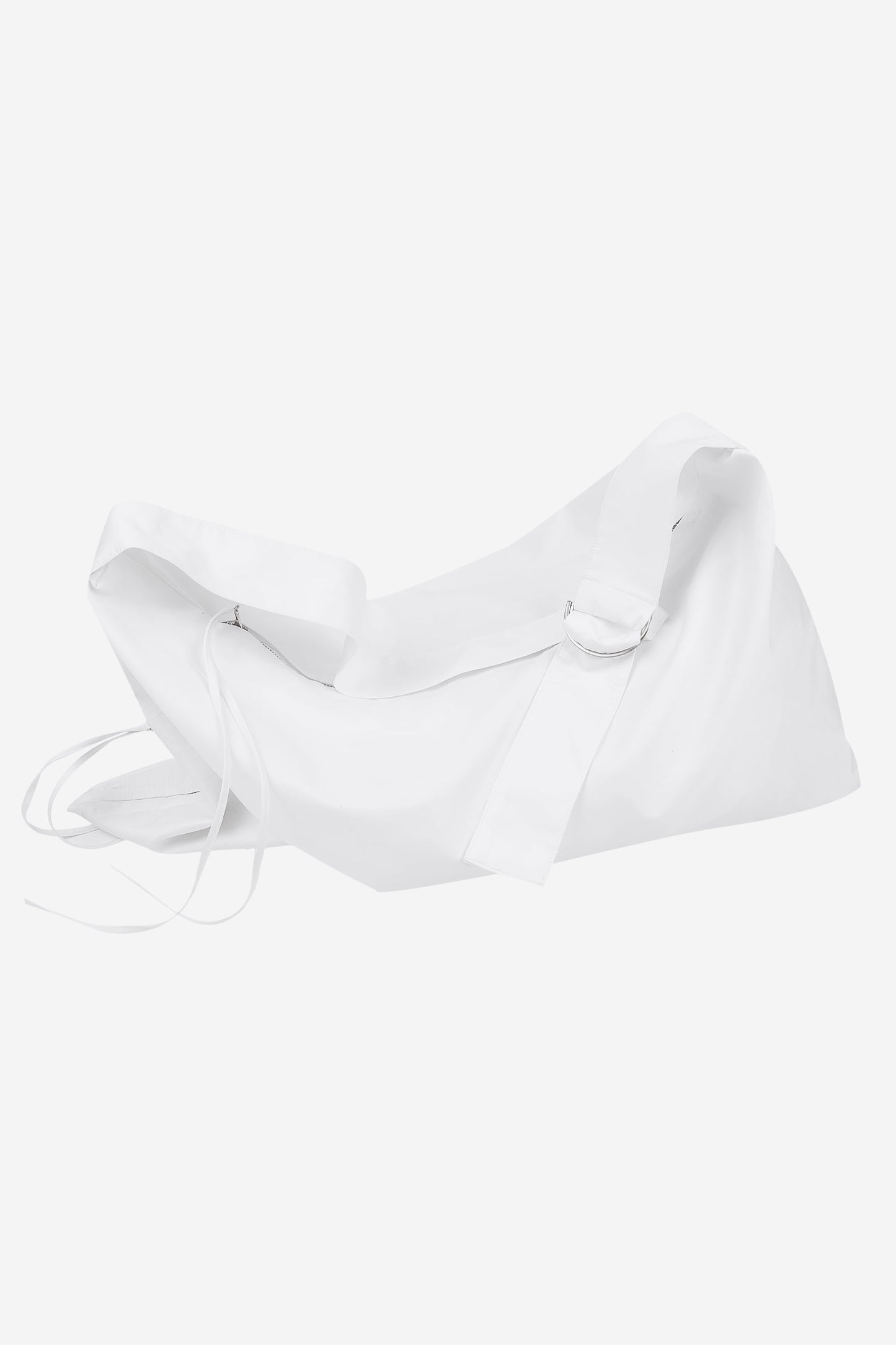 cerric - SHOULDER STRING BIG BAG / WHITE