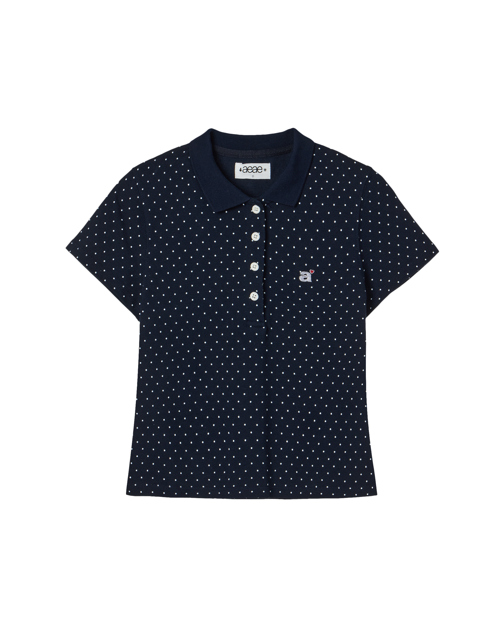 aeae - DOT PK T-SHIRTS [NAVY] – lolamoon.co