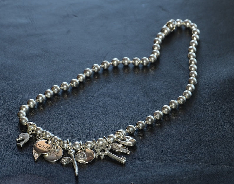 西班牙品牌OA-charm necklace