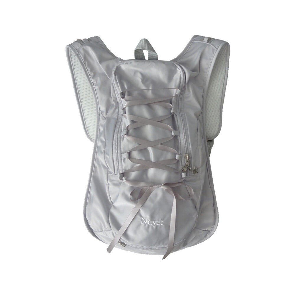 Nuyet - Lace up backpack _ Grey