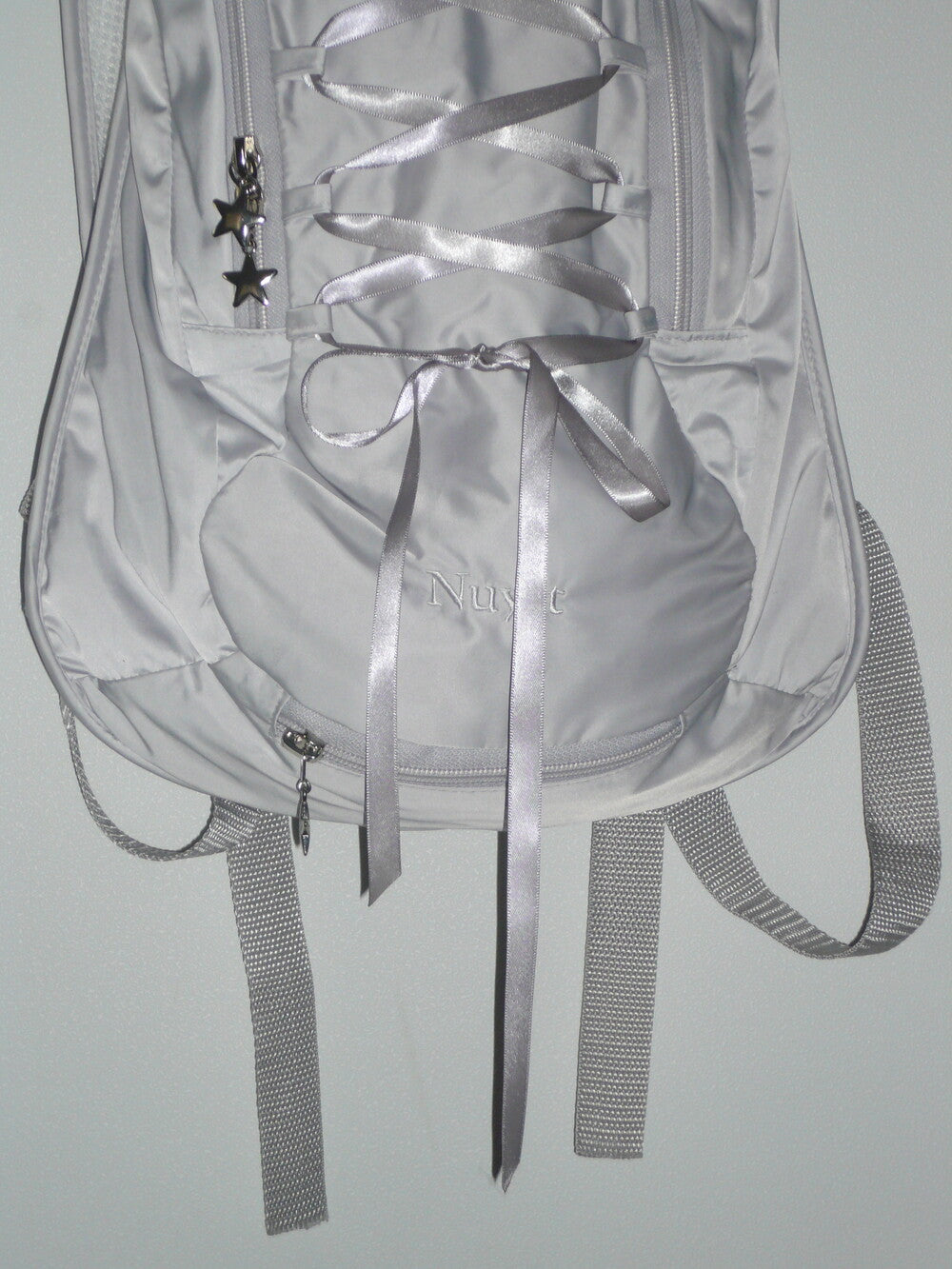 Nuyet - Lace up backpack _ Grey