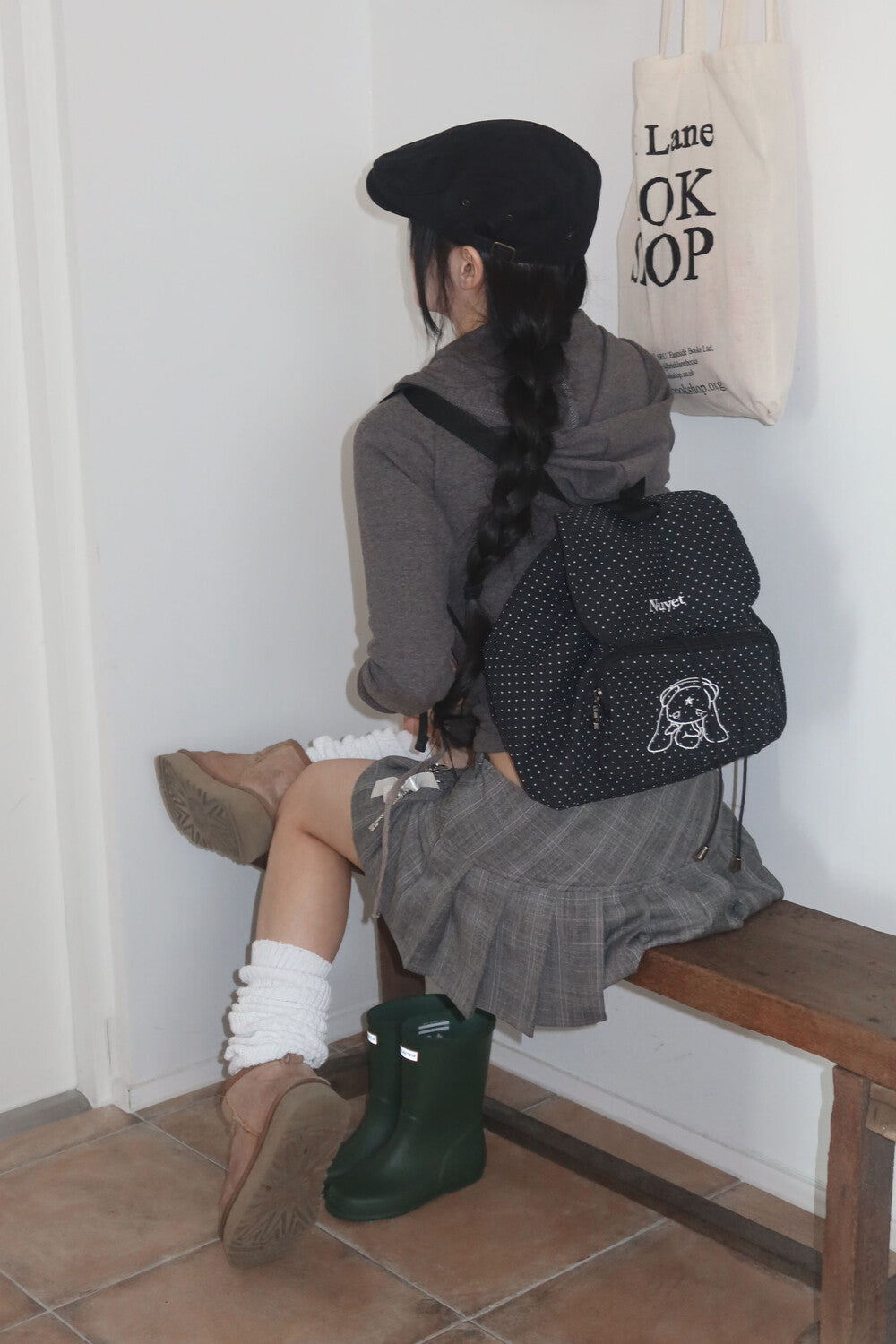 【Nuyet】Dot mini backpack Nuyet - Dot mini backpack – lolamoon.co