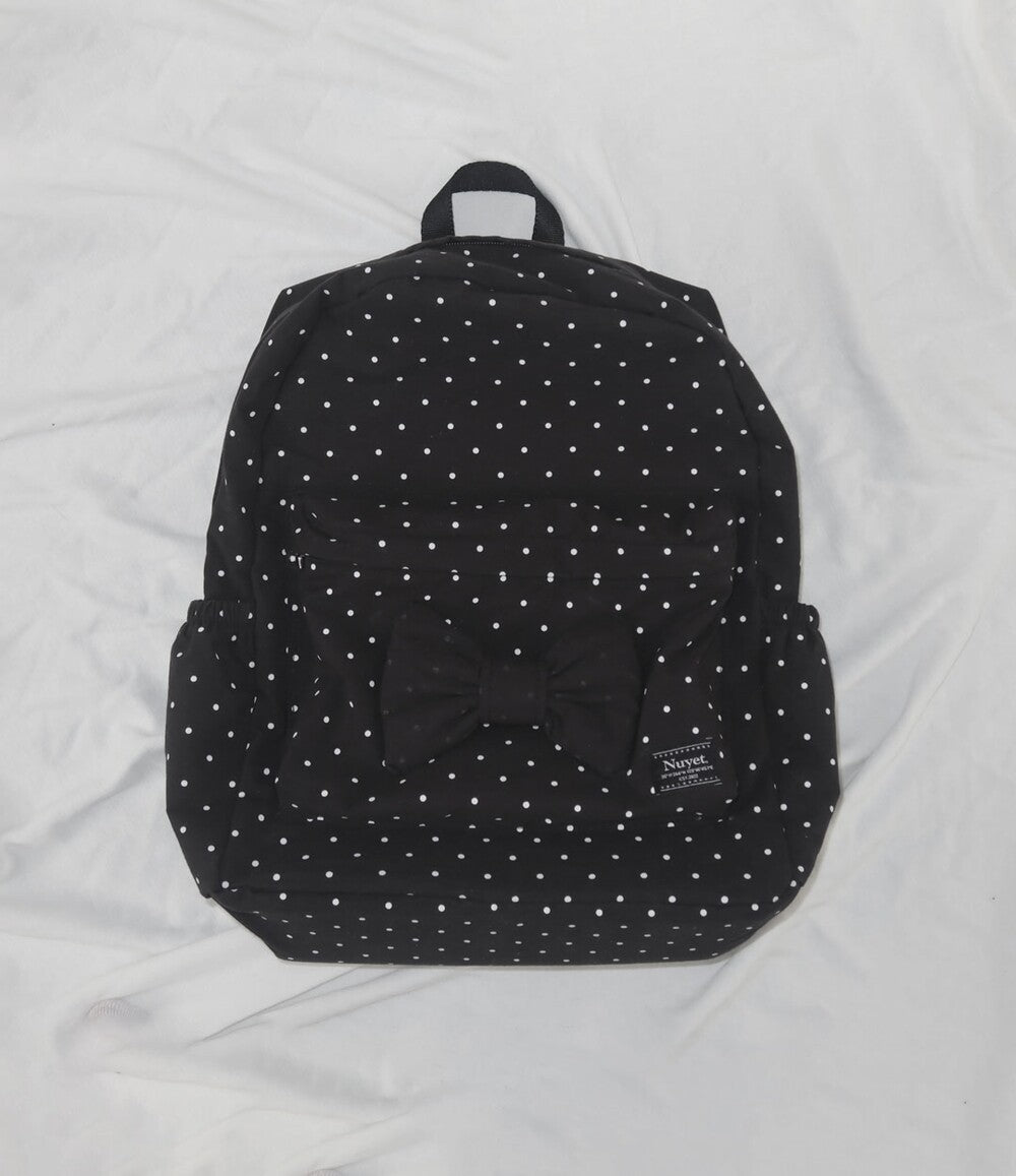 Nuyet - Polka dot ribbon backpack