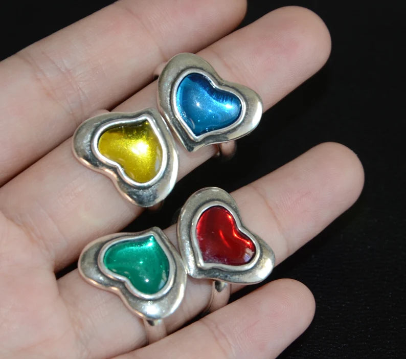 西班牙品牌OA-Irregular heart ring