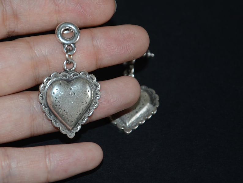 西班牙品牌OA-heart drop earrings