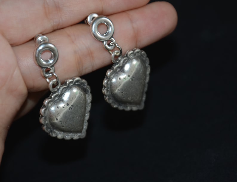 西班牙品牌OA-heart drop earrings