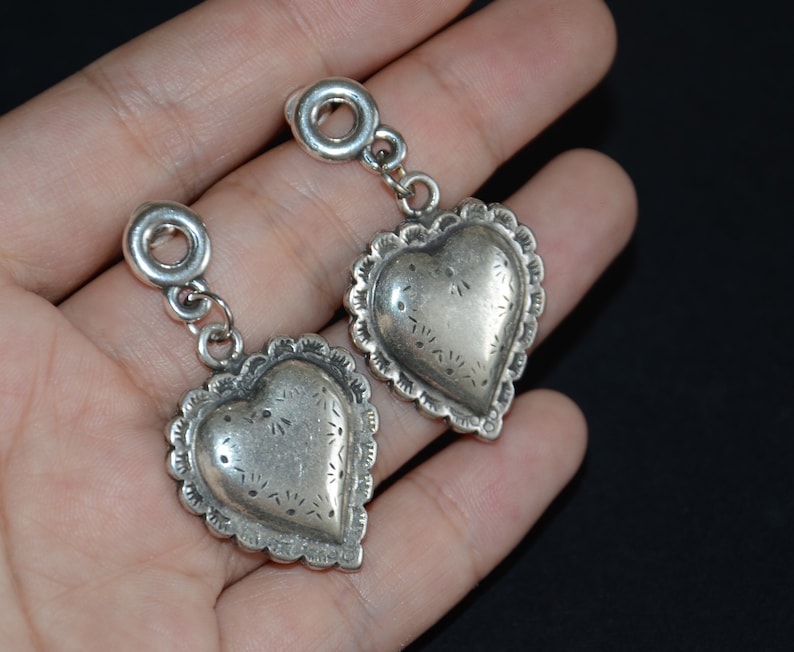 西班牙品牌OA-heart drop earrings