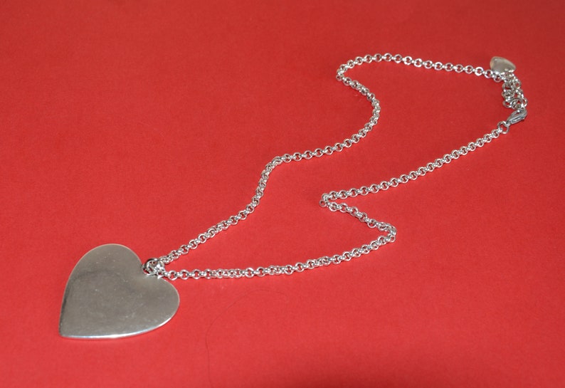 西班牙品牌OA-big heart pendant necklace