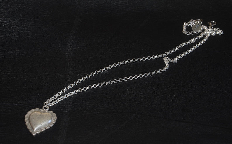 西班牙品牌OA-heart pendant necklace