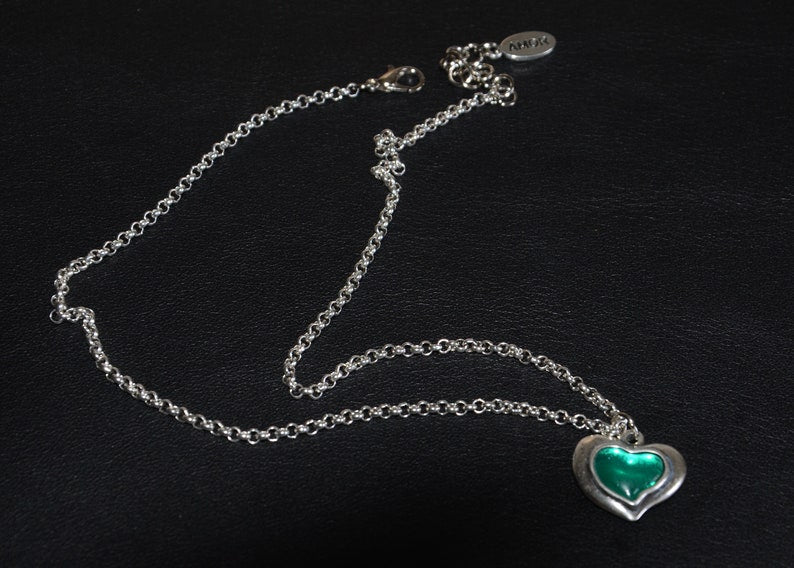 西班牙品牌OA-心型吊墜項鍊