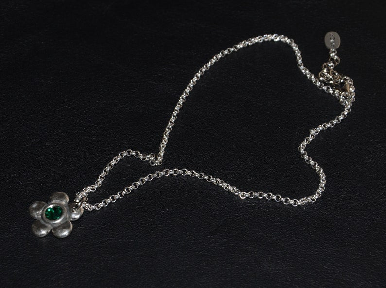 西班牙品牌OA-flower pendant necklace