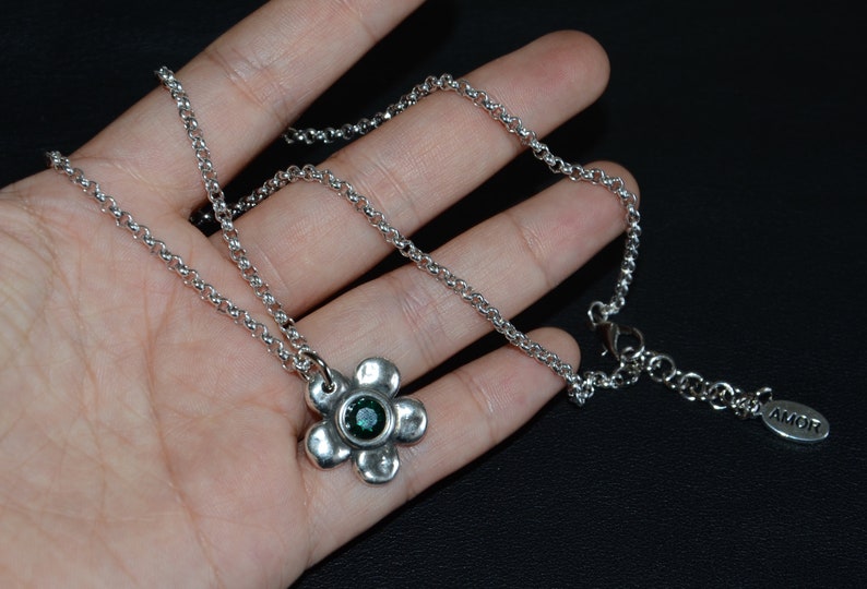 西班牙品牌OA-flower pendant necklace