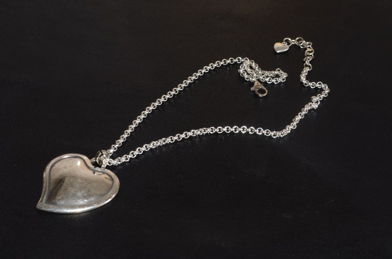 西班牙品牌OA-big heart pendant necklace