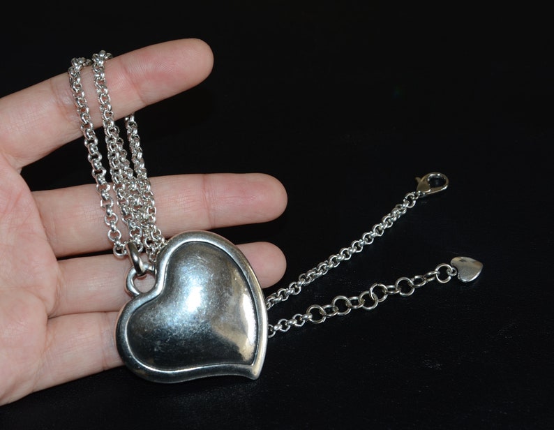 西班牙品牌OA-big heart pendant necklace