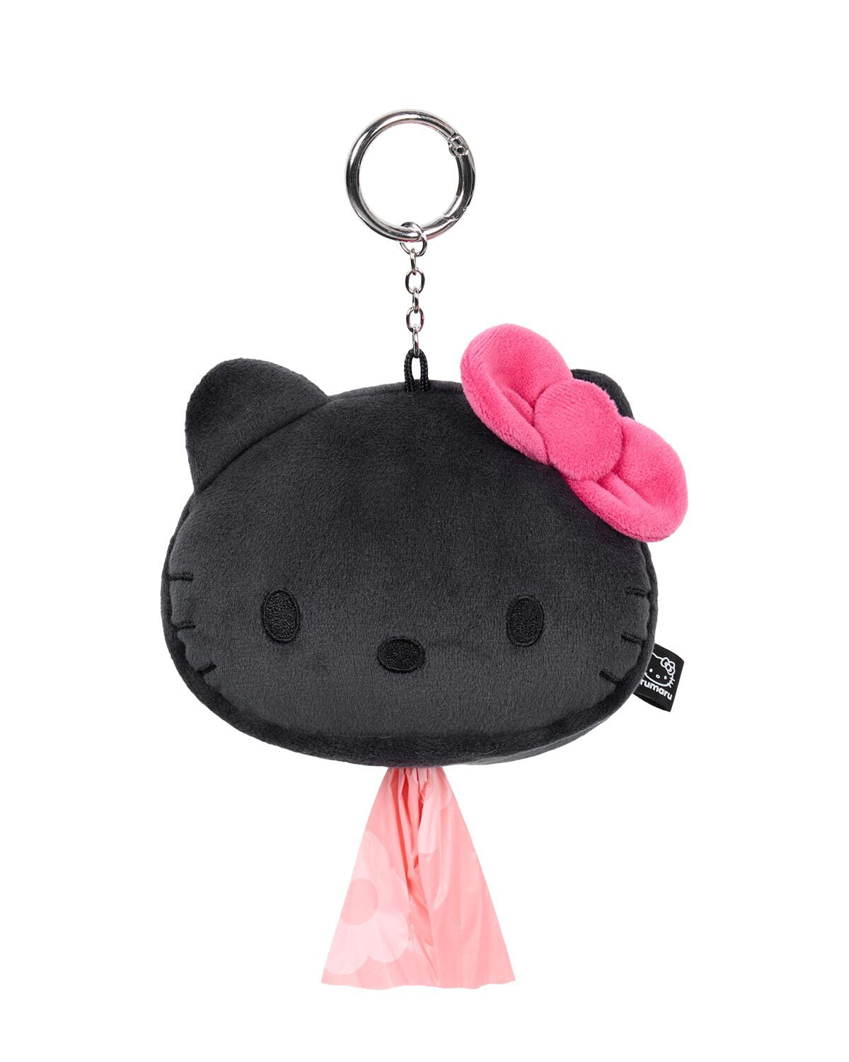 [10/10 KR出貨] HELLO KITTY X ARUMARU POOP BAG KEY RING_BLACK