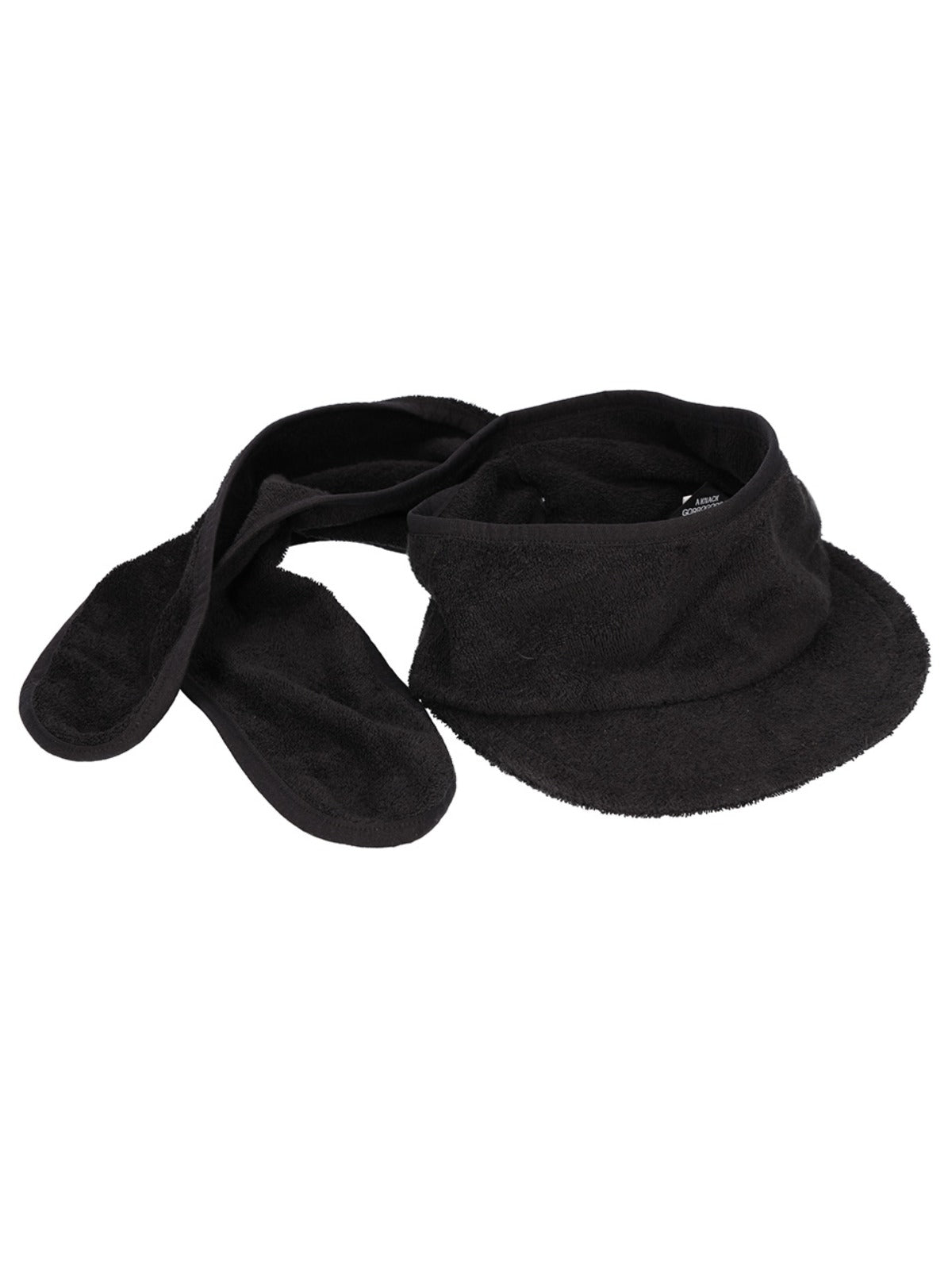 towel visor (black)