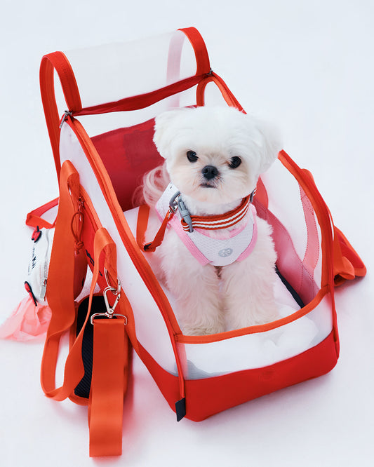 HELLO KITTY X ARUMARU CARRY BAG_RED