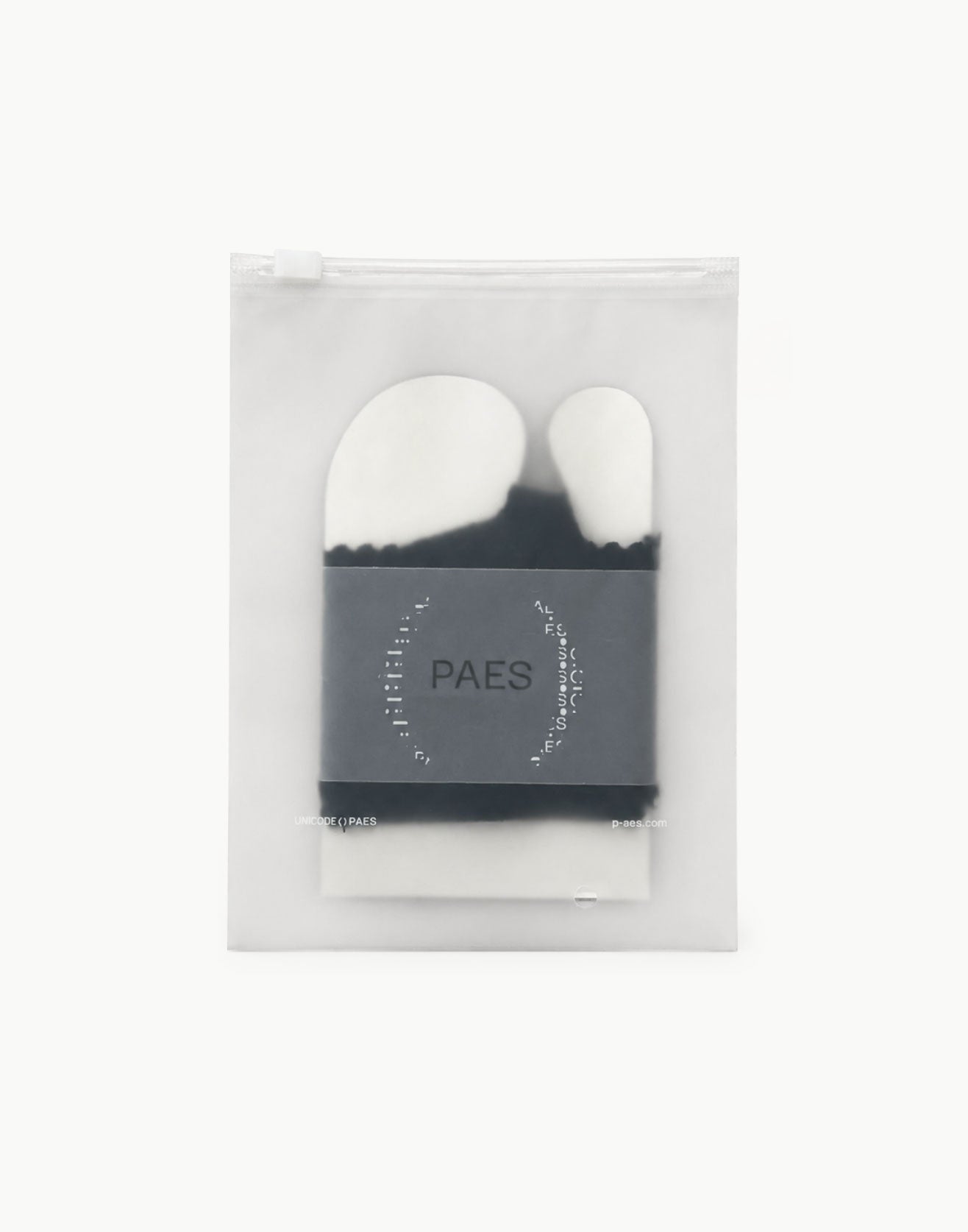 PAES - Floral Lace Toe Cover / Black