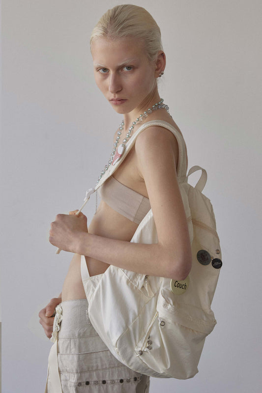 Sculptorpage - Good Girl Backpack Ivory
