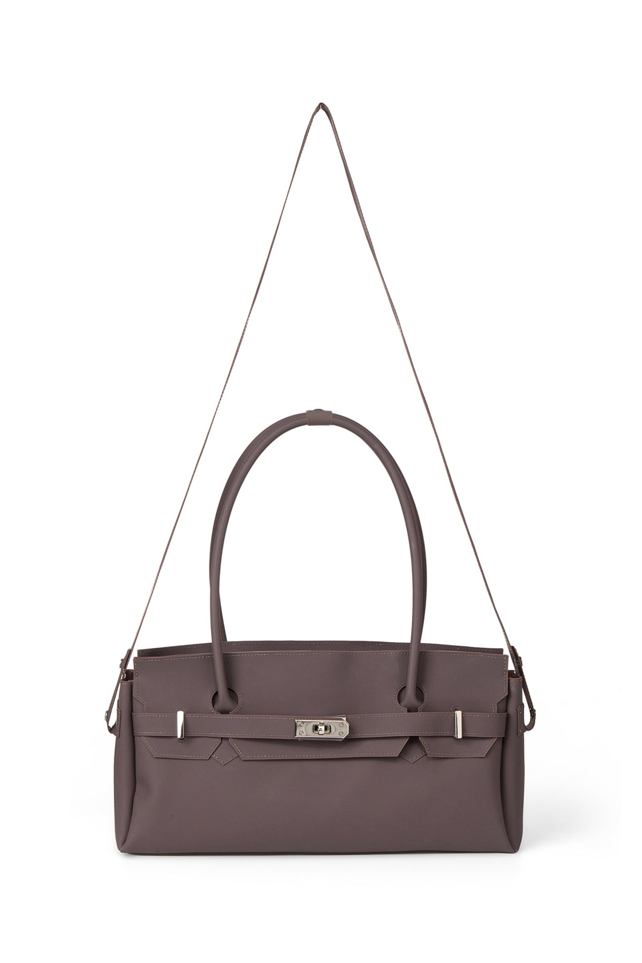 Jelly Firkin-JELLY TWO-WAY BAG IN BROWN