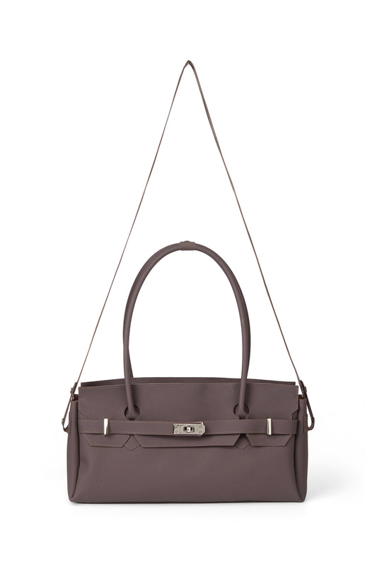 🫧JELLY BAG🫧 - JELLY TWO-WAY BAG IN BROWN