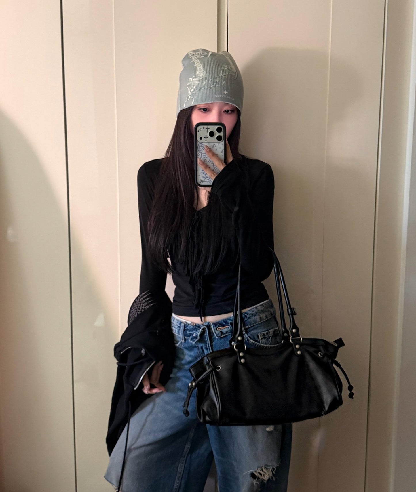Theella - Naomi's Bag · BLACK