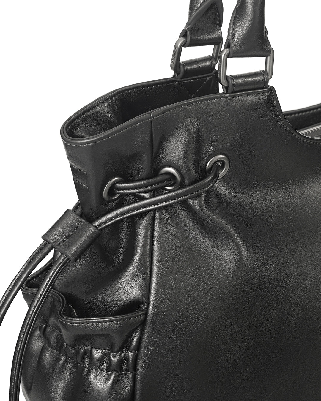 Stand oil-Breezy Bag Mini (Metallic gray)