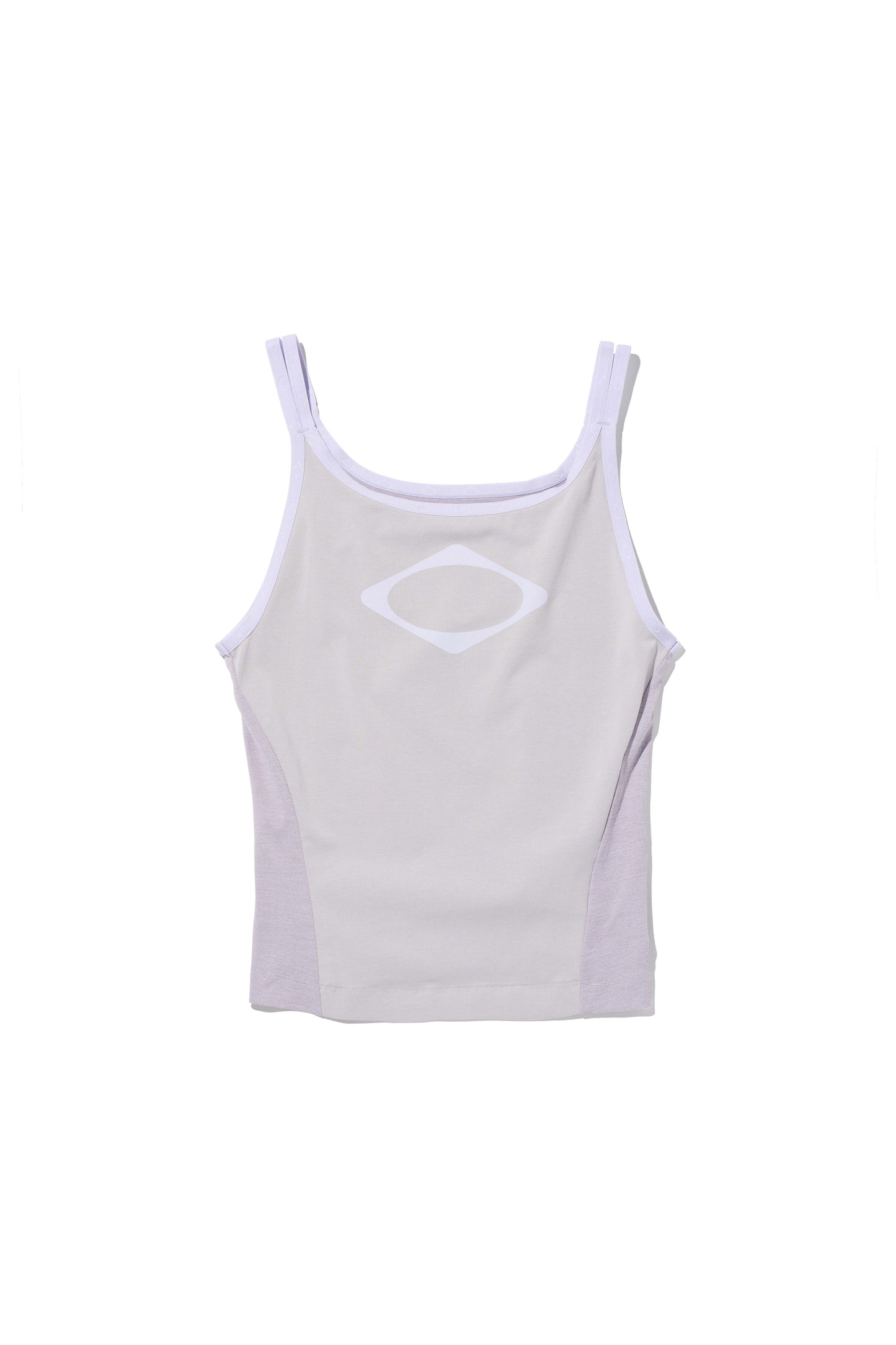 MISCHIEF - RHOMBUS COLOR BLOCKED SLEEVELESS_LIGHT GREY