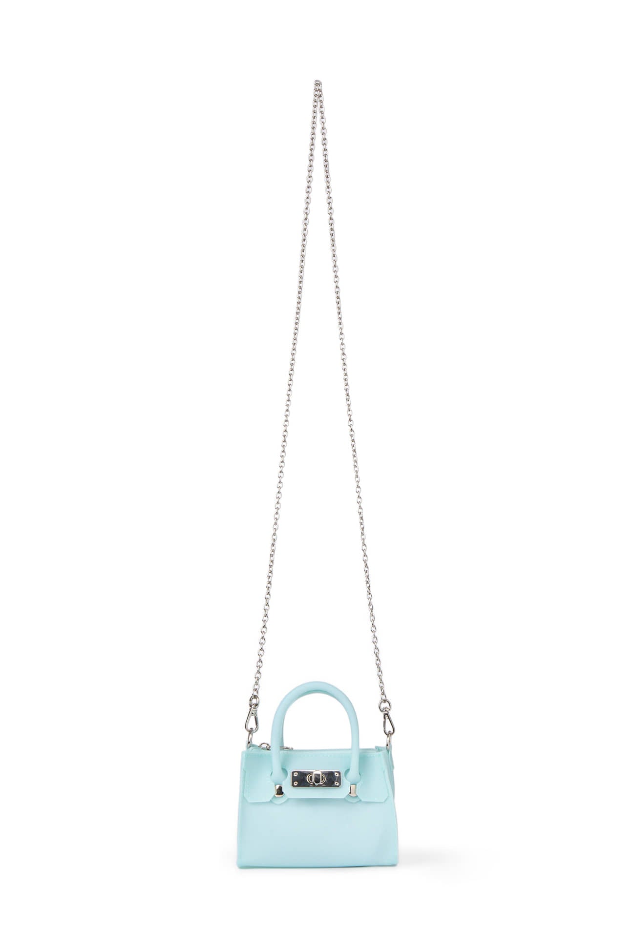 🫧JELLY BAG🫧 - JELLY CHAIN MINI BAG IN ICE BLUE