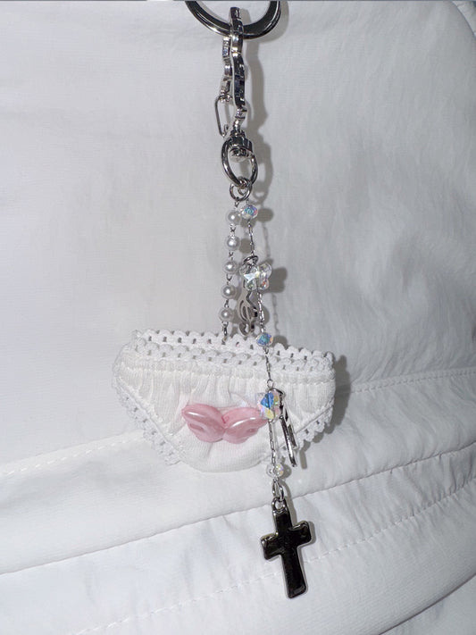 Angel's Panty Keyring