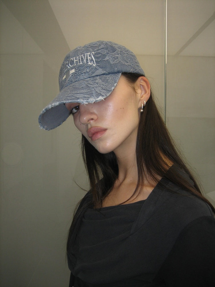 [2차 리오더]TEAMARCHIVES JACQUARD CAP (DENIM)