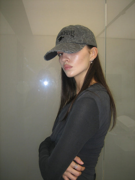 [2차 리오더]TEAMARCHIVES JACQUARD CAP (DARK DENIM)