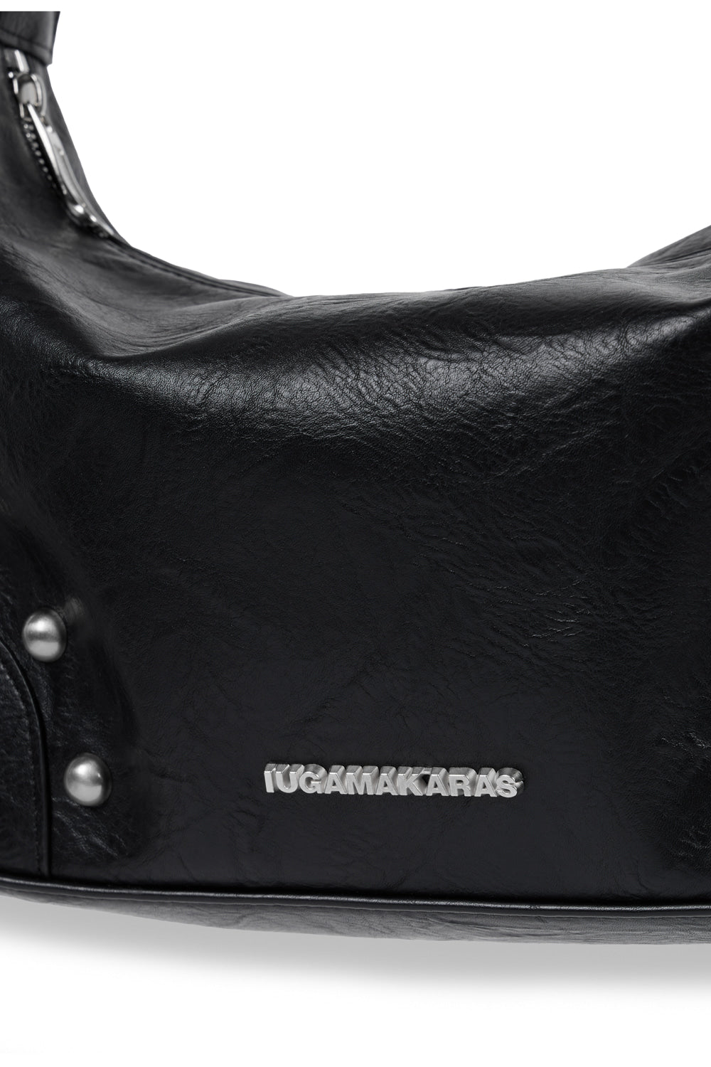 IUGA - Studded Hobo Bag (Black)