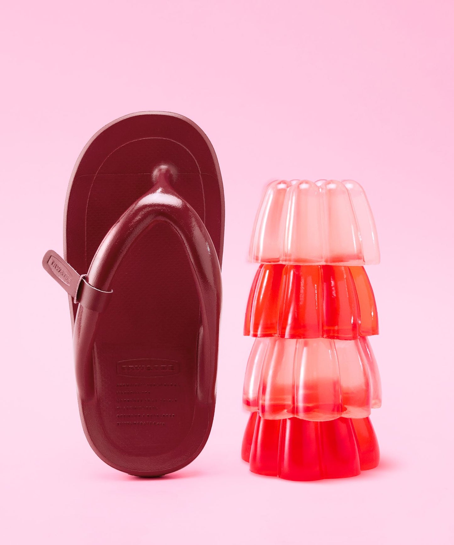 TAW&TOE - Zerovity FLAT 글로시 레드