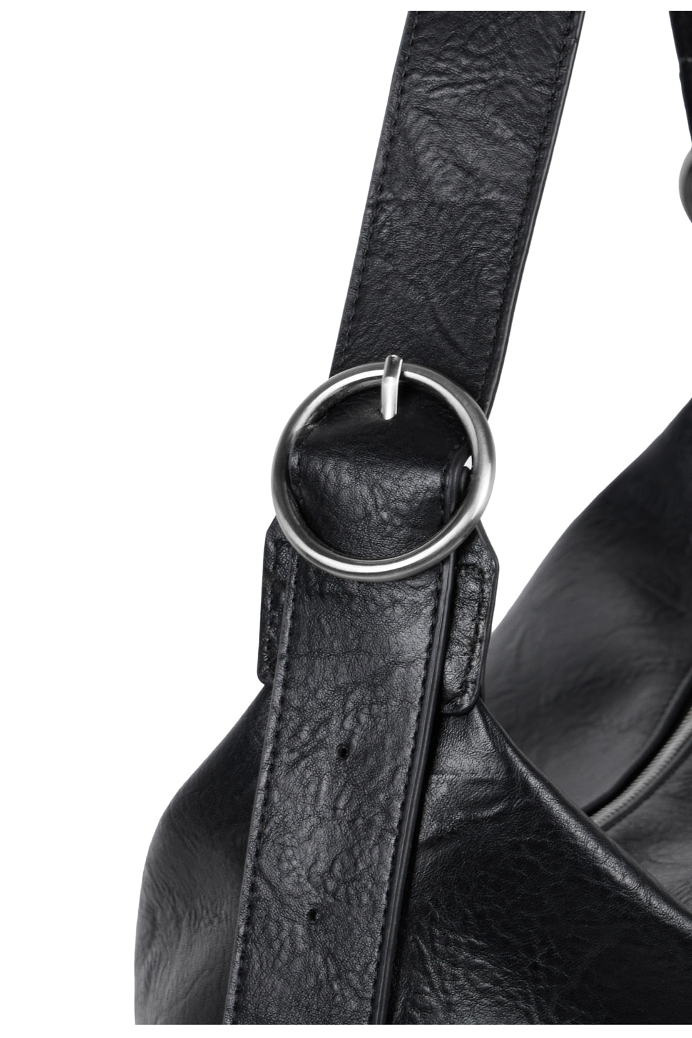 IUGA - Studded Hobo Bag (Black)