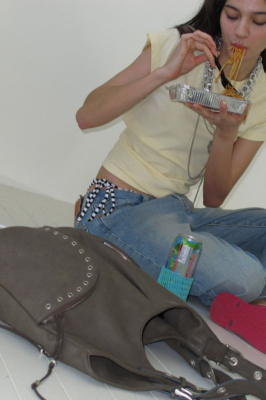 yeomim -   베르소 백 verso bag (taupe)