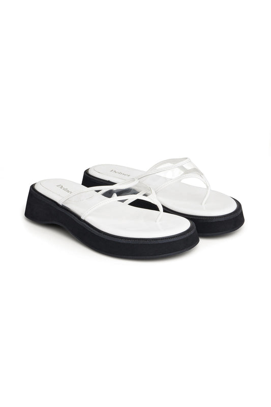 Deinet - JELLY FLIP FLOP IN WHITE