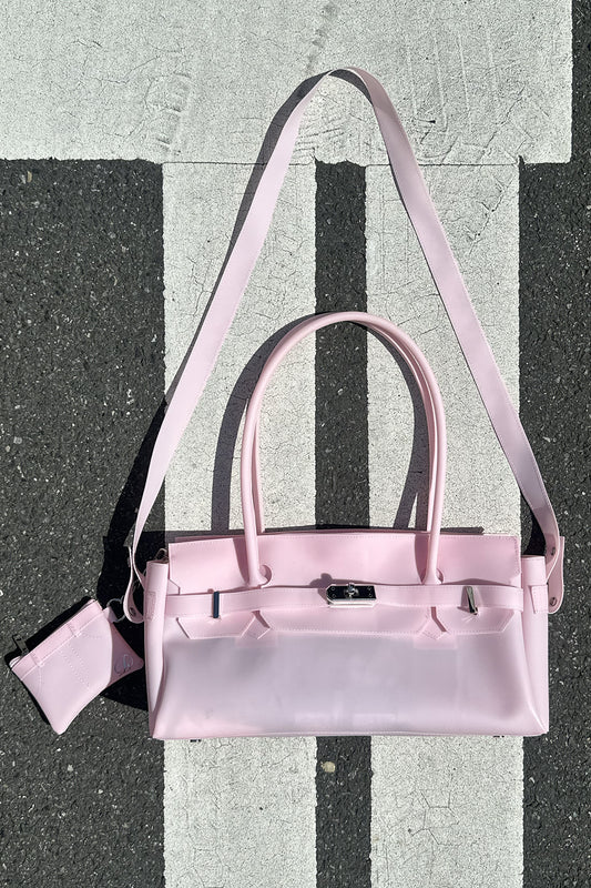 Jelly Firkin-JELLY TWO-WAY BAG IN PINK