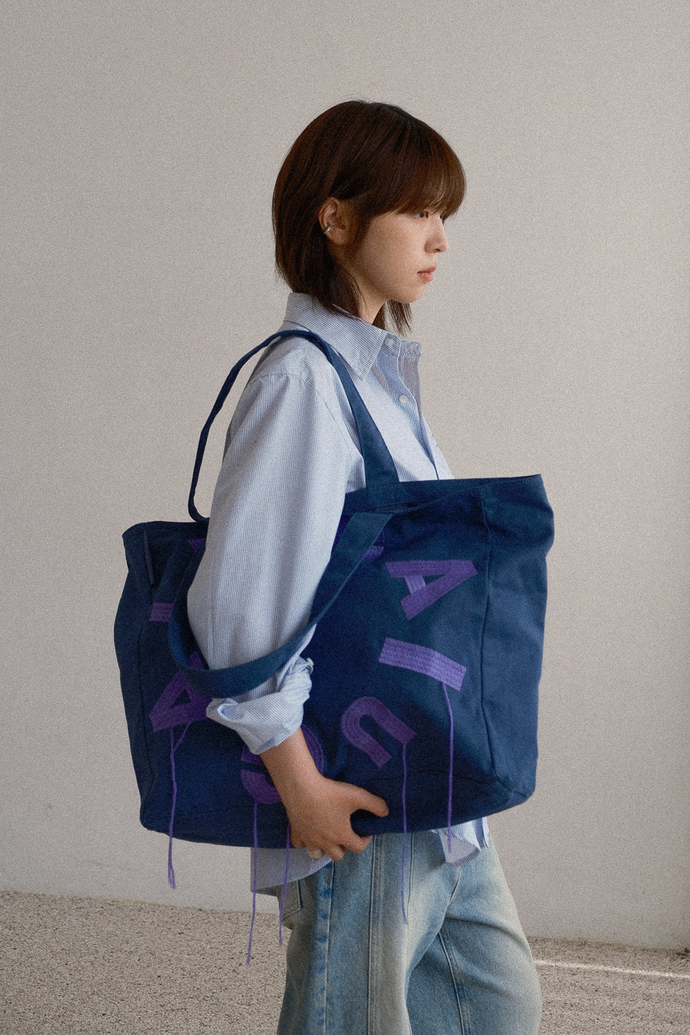 IUGA - IUGA Big Shopper Bag (Navy)