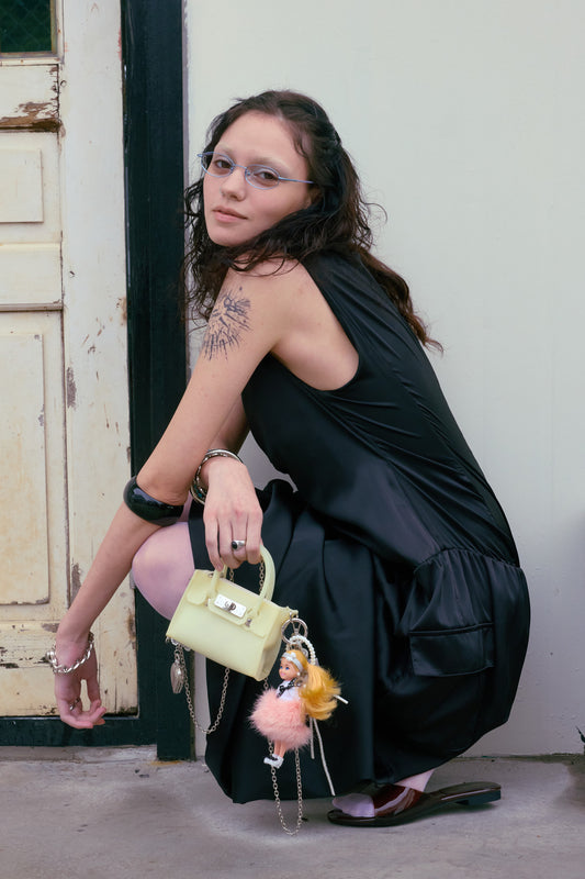🫧JELLY BAG🫧 - JELLY CHAIN MINI BAG IN BUTTER
