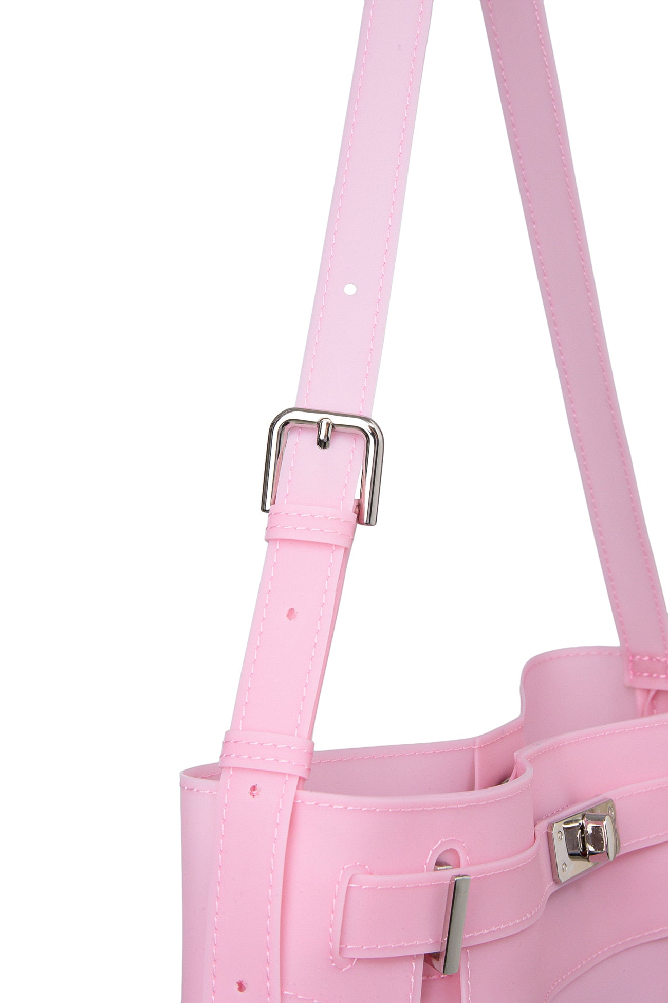 🫧JELLY BAG🫧 - JELLY TWO-WAY MIDDLE BAG IN PINK