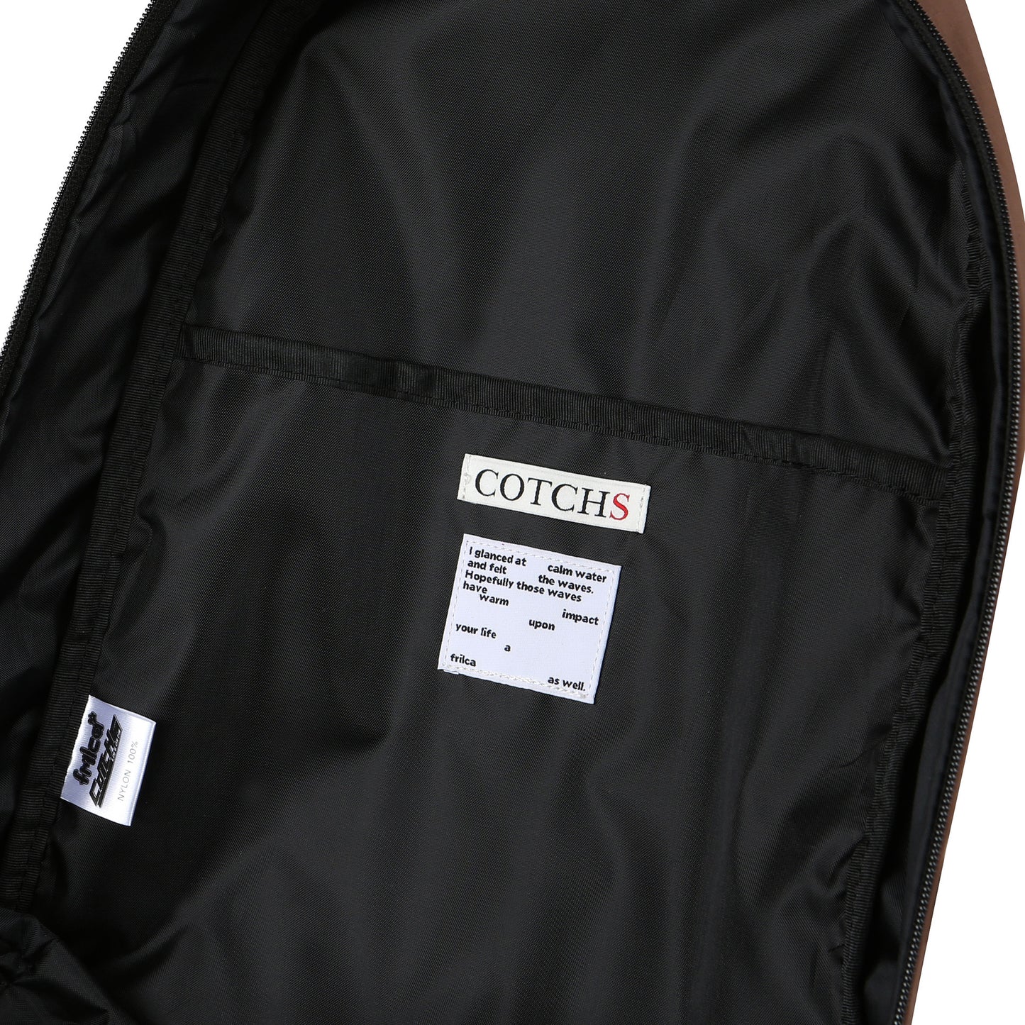 [COTCHS x FRILCA] WITH FRIENDS BACKPACK (BROWN)