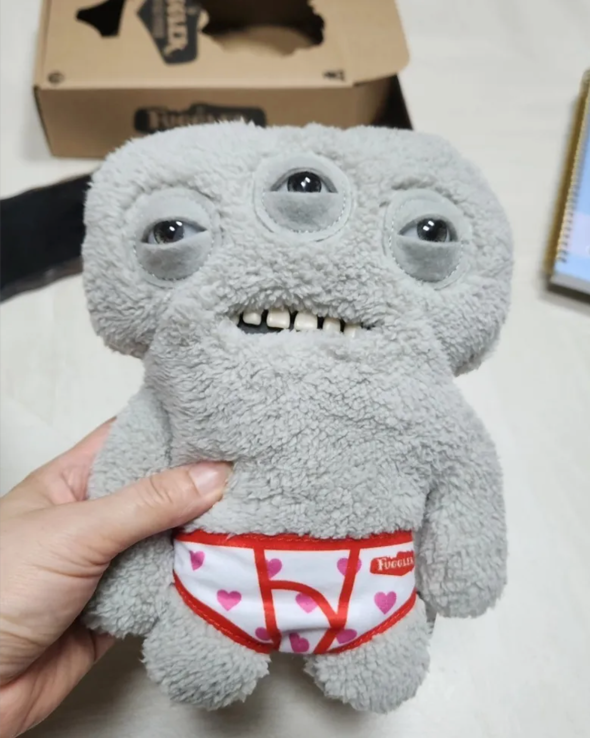 Fugglers Take off 22cm Alien Gray