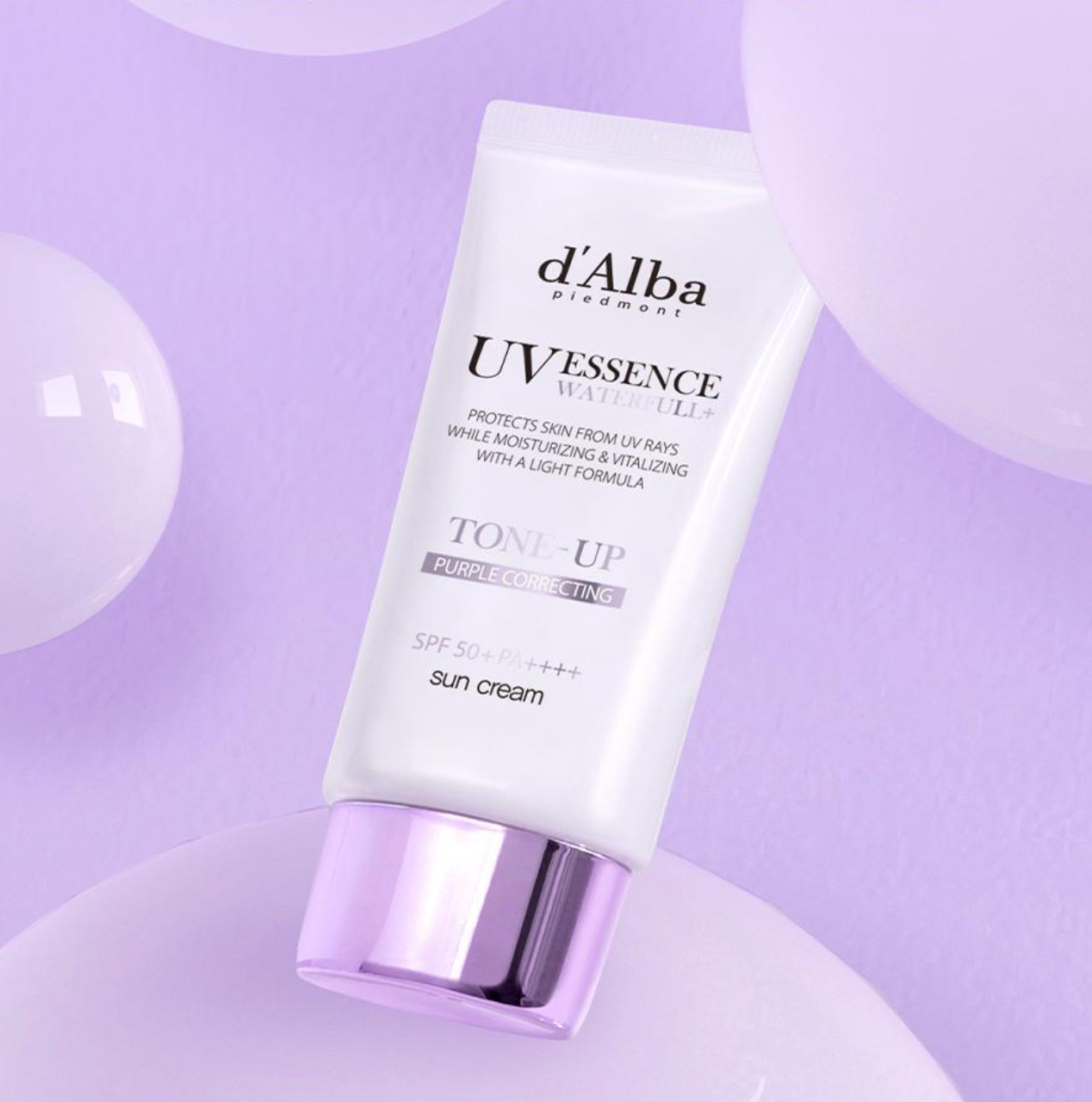 d'Alba 紫色隔離防曬霜 (50ml+50ml 雙支裝)