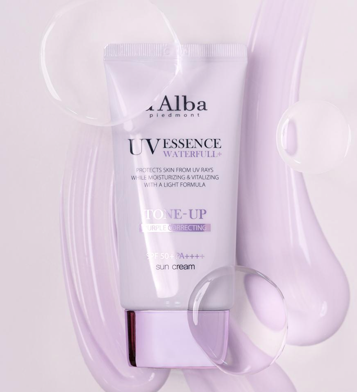 d'Alba 紫色隔離防曬霜 (50ml+50ml 雙支裝)